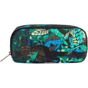 ChenQuanSarl-Trousse À Crayons Imprimée Bleue,Sac De Papeterie À La Mode,Sac À Cosmétiques Sac De Voyage,Fournitures Scolaires Pour Enfants,Cadeaux Pour La Rentrée Scolaire - Neuf