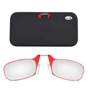 Etui porte-cles pliable pour lunettes de lecture, lunettes de presbytie, pince-nez, 150 - Neuf