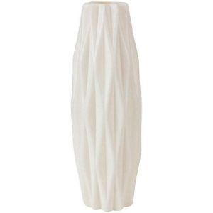 pots de plantes de fleurs,vase de pot de fleurs incassable en plastique salle d'étude couloir maison mariage décoration vase moderne pour bureau blanc1 - Neuf