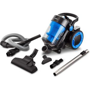 Aspirateur cyclonique sans Sac P4000 (Puissance 900 Watts, capacité du bac à poussière 4,3 litres, Filtre HEPA 13 Lavable, Rayon d'action 11 m, MD 11906) Bleu - Neuf