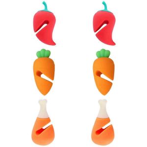 Support Anti-D&eacute;bordement Pour Couvercle De Casserole En Silicone,Bouchon Anti-D&eacute;bordement R&eacute;sistant &Agrave; La Chaleur,Support De Levage Pour Couvercle De Casserole,Kit - Neuf