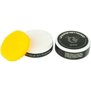 KAL-Super Nettoyant Naturel À La Pierre D'Argile Blanche ¿ Élimine Graisse, Calcaire Et Taches Rebelles ¿ Multi-Usages Sur Métaux, Plaques Et Surfaces -Haute Efficacité ¿ Fabriqué En France - Neuf