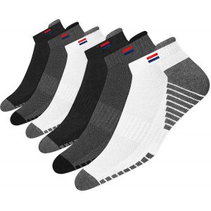 Utigh-Chaussettes De Sport Basses Homme Coton Coussin Coussin - Lot De 6 Paires Chaussettes Courtes Femme - Neuf