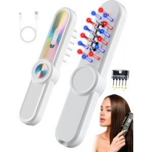 Masseur De T&ecirc;te &Eacute;lectrique Pour Cuir Chevelu,Masseur De Cuir Chevelu Ipx7 Imperm&eacute;able &Agrave; L'eau Avec 19 T&ecirc;tes De Massage Et 3 Modes De Massage Rechargeable Pour Stimuler La Croissance Des Cheveux Relax - Neuf