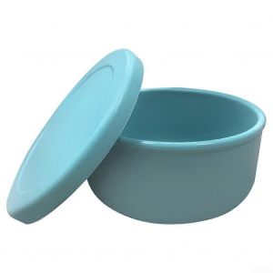 Coffre-Fort De Silicone De La Collation Des Contenants Avec Des Couvercles Pour Le Cong&eacute;lateur, Four, Four &Agrave; Micro-Ondes (Bleu) - Neuf