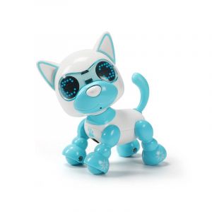 Chien robot intelligent pour enfants, chien de compagnie intelligent, contact par induction L - Neuf