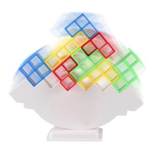 Jeu De Société Amusant De 32 Blocs De Construction Empilables Et Équilibrés Pour Amis - Neuf