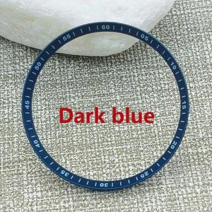 Anneau De Chapitre De Montre En Plastique De 30.5mm,Adapté Au Boîtier De Montre Skx007 Skx009 Srpd Nh35 Nh36,Mouvement Automatique,Pièces D'anneau Intérieur De Montre Pour Hommes.E2 Dark Blue. - Neuf