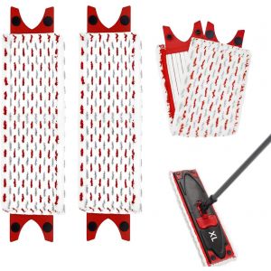 NouvelHorizonstore-3 PCS Serpillere Recharge pour Vileda XL,Balai Microfibre Kit pour Vileda UltraMax XL Balai Serpilli&egrave;re Recharge Kit,Recharge Lavable et R&eacute;utilisable pour Taches de Nettoyage, Lava - Neuf