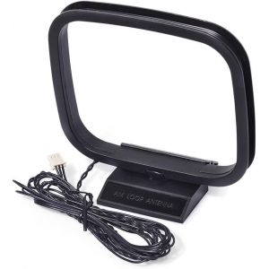 Antenne Cadre AM/FM Antenne &agrave; Boucle AM Antenne 3 Broches pour Antenne FM Radio syst&egrave;me Audio HiFi s&eacute;rie Sony st&eacute;r&eacute;o - Neuf