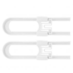 Serrure De Securite En Forme De U Pour Armoire, Tiroir, Porte, Placard, Securite Pour Enfants - Neuf