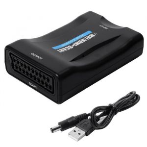 XCSOURCE Adaptateur Péritel MHL/HDMI vers Convertisseur AV CVBS Adaptateur de Signal CRT TV, VHS VCR, DVD Support NTSC PAL AH149 - Neuf