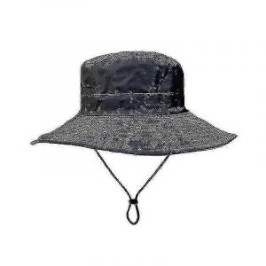 Chapeau Seau Imperm&eacute;able Unisexe Upf 50 Protection Solaire Coupe-Vent Compressible Noir 1pcs - Neuf