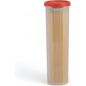 Sjzg-Grande Boîte De Rangement Transparente Pour Spaghettis Et Pâtes Avec Couvercle. Organisation Multi-Usages Et Rangement Des Aliments Pour Nouilles, Haricots, Pailles U2013 Hermétique Et Étanche - Neuf