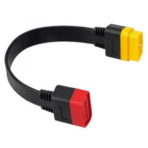 Cable d'extension OBD2 36 cm, adaptateur male vers femelle pour scanner de diagnostic automobile - Neuf