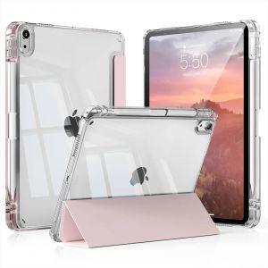 Coque Pour Ipad A16 11e Génération 11 Pouces 2025,Ipad 10e Génération 10,9 Pouces 2022,Housse De Protection Hybride Avec Porte-Crayons.Rose.Ipad (10th ) 10.9 - Neuf
