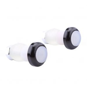 1 Paire De V&eacute;lo De Cyclisme Guidon Extr&eacute;mit&eacute; Rouge Led Prise Lumi&egrave;re Lumi&egrave;re D'avertissement De S&eacute;curit&eacute; (Noir) - Neuf