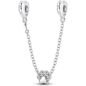 Eryi-Breloque De Chaîne De Sécurité En Argent Sterling 925, Pendentifs À Clip Pour Bracelet, Breloque D'espacement Pour Bouchon De Mauvais ?il, Papillon D'amour, Cadeau De Bijoux Pour Femme - Neuf