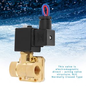 Electrovanne de vidange electrique a membrane, 2 positions, 2 voies, NF, DC24 V G3/8 (DC24 V) - Neuf