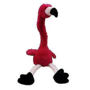 Jouet en peluche flamant rose dansant, jouet électrique en peluche flamant rose, jouets animaux parlants et dansants Git pour enfants - Neuf