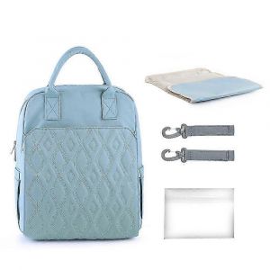 Sac À Dos À Langer Grande Capacité, Multifonctionnel, Imperméable, En Polyester, Pour Vêtements De Bébé Et Couches. - Neuf