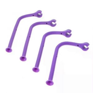 4pcs Ajuster Verre Vin En Silicone Lave-Vaisselle Porte-Goblet Plus Sr Verres Pied Saver Ustensiles Saver Verre Vin Clip Assistant De Lavage 2025 - Neuf