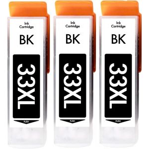 33XL Cartouche Compatible avec Epson 33 XL Cartouche d'encre Noir (Noir x3),pour Expression Premium XP-900 XP-830 XP-7100 XP-645 XP-640 XP-635 XP-630 XP-540 XP-530 - Neuf