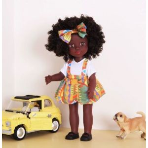 Poup&eacute;e Africaine, Pour Fille Comme Pour Gar&ccedil;on! - Neuf