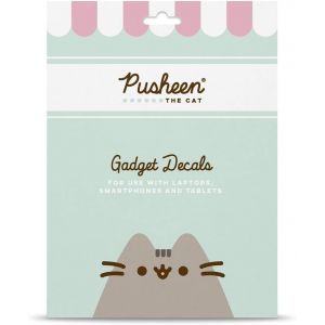Eryi-- Gadget Decals Pusheen | Lot De 16 Autocollants | Stickers Pour Ordinateur Portable, Smartphone, Tablette, Console Gdge010, Pusheen Foodie - Neuf