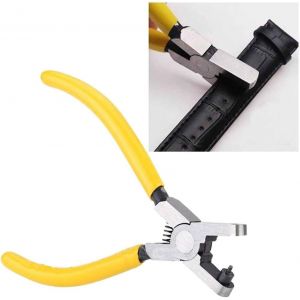 KAL-Perforatrice Pour Bracelet De Montre - Avec Poignée En Vinyle Jaune - Neuf
