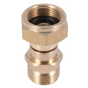Joint pivotant de nettoyeur haute pression,raccord libre au tuyau,connexion métrique M22 14 mm anti-torsion,3000 psi - Neuf