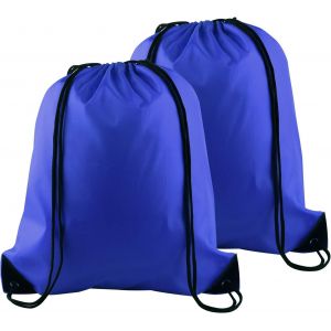 nzqaf-2-15 Pack Cordon Sac À Dos Sac Sac À Dos Cinch Fourre-Tout Sport Chaîne Sac À Dos Gym Sacs pour Gym ou Voyager - Neuf