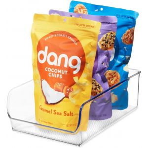 SJZG-Idesign Linus Boite De Conservation, Grand Organiseur Cuisine En Plastique Solide, Transparent - Neuf