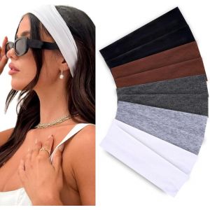 Asas-Lot De 10 Bandeaux De Sport Pour Femme-5 Couleurs-Noir-Élastique-Antidérapant-Bandeau Extensible Pour Femme Et Homme-Pour Yoga,Marche,Course,Cyclisme,Fitness - Neuf
