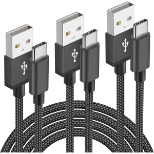 Thef-Câble Usb C Charge Rapide [Lot De 3,1m+2m+3mètres] Cable Usb Type C Chargeur Pour Samsung Galaxy S20 S21 S22 Plus Ultra S10 S10e S8 S9 A51 A71 A31 A52 A72 A41 A21 A21s A50 A40 A70 A13 A53 A12 A4 - Neuf