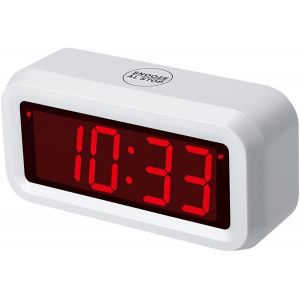 R&eacute;veil Num&eacute;rique,R&eacute;veil Matin R&eacute;veil &Agrave; Pile 3 Niveaux De Luminosit&eacute; R&eacute;glable, 12/24 Heures, Sieste, Grand &Eacute;cran Led De 1,2 Pouces &Agrave; C&ocirc;t&eacute; De L'Horloge De La Chambre - Neuf