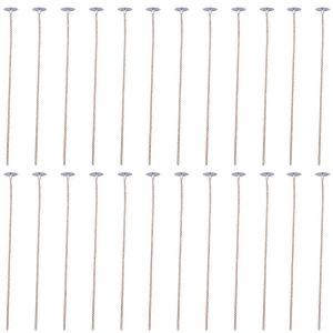 100pcs M&egrave;ches Pour Bougies De Soja,M&egrave;che De Bougie Pr&eacute;-Cir&eacute;e De 8 Pouces Pour La Fabrication De Bougies,M&egrave;che De Bougie &Eacute;paisse Avec - Neuf
