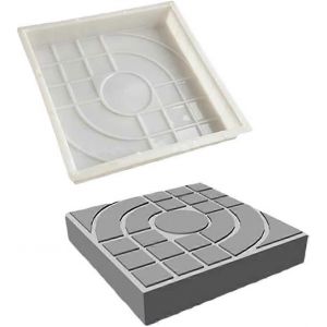 Moule à pavés pour brique,béton,pierre,carré,pour dalles,jardin,pelouse,pavés,allées,chemin routier - Neuf