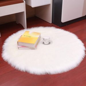 Peau De Mouton Synthétique, 90 X 90 Cm, Imitation Peau De Mouton - Neuf