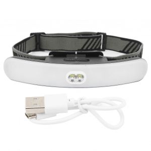 Lampe Frontale Led Rechargeable 6 Niveaux 300 À 400lm Super Grand Angle Ipx4 Étanche Usb Lampe Frontale Rechargeable Pour La Pêche À Pied - Neuf