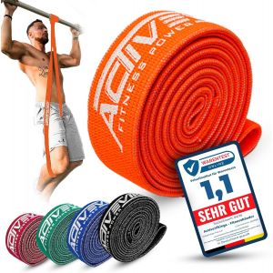 Bandes De Fitness De Qualit&eacute; Sup&eacute;rieure Pour Votre Fitness-Bandes En Tissu Parfaites Pour Le D&eacute;veloppement Musculaire-Bandes De R&eacute;sistance-Bandes De R&eacute;sistance-Terraband.[K1436] - Neuf