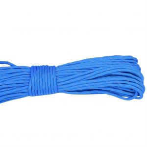 31m R&eacute;fl&eacute;chissant Multifonction Paracorde Longe 9 Brins Corde De Noyau Pour La Chasse En Camping (Bleu) - Neuf