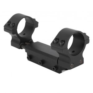 Support De Lunette De Visee Flexible En Alliage D'aluminium, Base Monobloc Pour Rail, Support De Lunette De Visee De Chasse A Double Anneau - Neuf