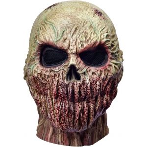Masque D'horreur Zombie Effrayant-Vieil Homme,Fantaisie Halloween,F&ecirc;te En Latex,Masque Complet - Neuf