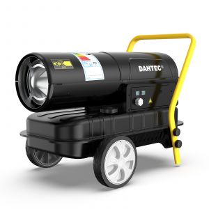 High Performance Diesel Heater 30 kW - Industrial Radiator - Heated Area: 320 to 420 m&sup2; - Adjustable Thermostat & Oil Level Indicator - For Workshops, Construction Sites, Agricultural [Energy Class A] - Neuf