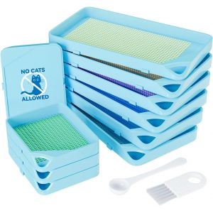 Mevronisshop-10 Pi&egrave;ces Entrelacement Plateau Diamond Painting, Empilable Diamond Painting Accessoires Pour Peinture Diamant (Bleu) - Neuf