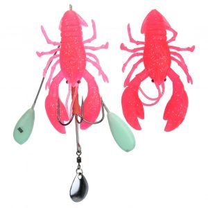 Simulation Artificielle De Gros Homards Et Ecrevisses, Leurre Pour La Peche A La Traine En Haute Mer, Materiel Rose - Neuf