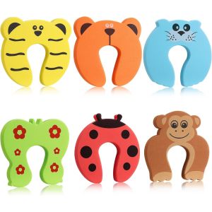 Kalanka-Pi&egrave;ces Bloc-Porte Anti Pincement, Bloc Porte S&eacute;curit&eacute; B&eacute;b&eacute;, Butoirs De Porte En Mousse, Protection De Pince De Doigt Pour Porte Et Fen&ecirc;tre, Protection Doigt Enfant Securite - Neuf