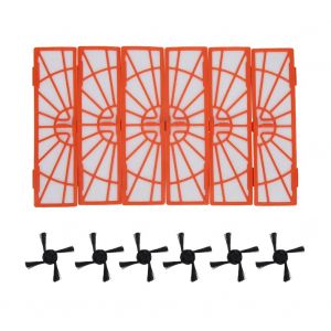 HJLIAN Filtre de rechange avec brosse laterale pour aspirateur Neato Botvac D3 D5 D70 D75 D80 70E D85 - Neuf