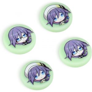 4 x Switch Joy Con Thumb Grip Joystick Caps,Grip Caps Compatible with Switch & Lite & OLED,Cute Anime Character,Girl with Hat - Neuf